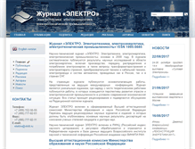 Tablet Screenshot of elektro-journal.ru